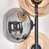 Apedo floor lamp Amber, Smoke-coloured, 4-light sources