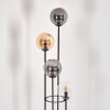 Gastor floor lamp 30 cm Amber, clear, Smoke-coloured, 4-light sources