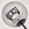 Gastor floor lamp 30 cm chrome, Smoke-coloured, 4-light sources