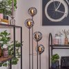 Gastor floor lamp 30 cm chrome, Smoke-coloured, 4-light sources