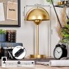 Mushroom Lamp  Guttsta table lamp gold, 1-light source