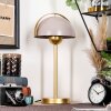 Guttsta floor lamp, table lamp Ecru, black, 4-light sources