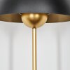 Guttsta ceiling light, floor lamp gold, black, 4-light sources