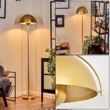 Guttsta floor lamp gold, 1-light source