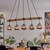 Ripoll hanging light, globe light, pendant light Ecru, black, 5-light sources