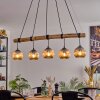 Ripoll hanging light, globe light, pendant light Ecru, black, 5-light sources