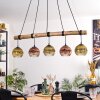 Ripoll hanging light, globe light, pendant light Ecru, black, 5-light sources