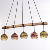 Ripoll hanging light, globe light, pendant light Ecru, black, 5-light sources