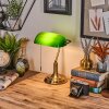 Havsta desk lamp, table lamp antique brass, 1-light source