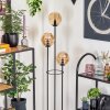 Gastor floor lamp 30 cm Dark wood, black, 3-light sources