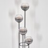 Koyoto floor lamp 30 cm clear, Smoke-coloured, 4-light sources