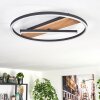 Hadel pendant light Ecru, black, 3-light sources