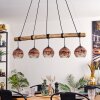 Ripoll hanging light, globe light, pendant light Ecru, black, 5-light sources