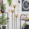 Koyoto floor lamp 25 cm Light wood, black, 3-light sources