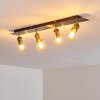 LAGUNITA Ceiling Light antique brass, 4-light sources