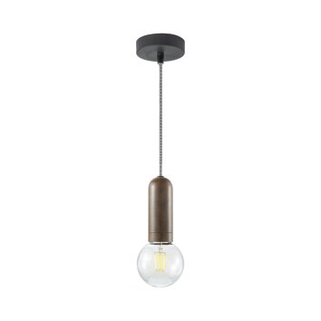 Leuchten Direkt TURN ME Pendant Light rust-coloured, 1-light source