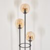 Gastor floor lamp 30 cm Light wood, black, 3-light sources