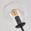Gastor floor lamp 30 cm Light wood, black, 3-light sources