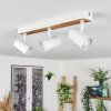 Gesteira ceiling light, ceiling spotlight Ecru, white, 3-light sources