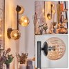 Chehalis globe light Amber, 3-light sources