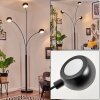 Nikkala floor lamp marble, 3-light sources