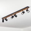 Gesteira ceiling light, ceiling spotlight Ecru, black, 6-light sources