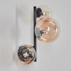 Chehalis globe light 23 cm Amber, 3-light sources