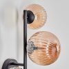 Chehalis globe light Amber, 3-light sources