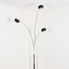 Nikkala floor lamp chrome, 3-light sources