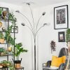 Nikkala floor lamp chrome, 5-light sources