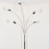 Nikkala floor lamp chrome, 5-light sources