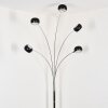 Nikkala floor lamp chrome, 5-light sources