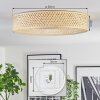 Barroco ceiling light LED Ecru, 1-light source