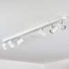 Gesteira ceiling light, ceiling spotlight chrome, 6-light sources