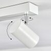 Gesteira ceiling light, ceiling spotlight chrome, white, 6-light sources