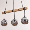 Ripoll hanging light, globe light, pendant light Ecru, black, 3-light sources