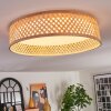 Barroco ceiling light LED Ecru, white, 1-light source, Remote control