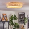 Barroco ceiling light LED Ecru, white, 1-light source, Remote control