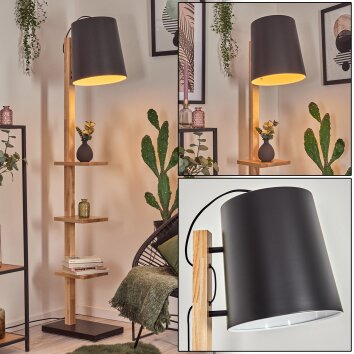 Kelan floor lamp Ecru, black, 1-light source