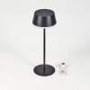 Romdrup Outdoor table lamp LED black, 1-light source