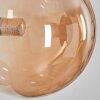 Chehalis globe light Amber, 3-light sources