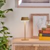 Romdrup Outdoor table lamp LED sand-coloured, 1-light source