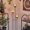 Koyoto floor lamp black, 3-light sources