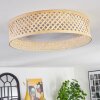 Barroco ceiling light LED Ecru, white, 1-light source