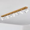 Gesteira ceiling light, ceiling spotlight chrome, 8-light sources