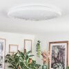 Junor ceiling light LED white, 1-light source, Remote control