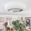 Dayen ceiling light LED silver, 1-light source, Remote control