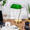 Tremoceira Banker lamp, desk lamp, table lamp brass, 1-light source