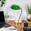 Tremoceira Banker lamp, desk lamp, table lamp brass, 1-light source