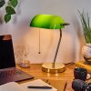 Tremoceira Banker lamp, desk lamp, table lamp brass, 1-light source